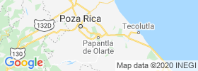 Papantla De Olarte map
